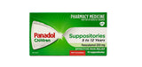 Panadol Child Suppositories 5-12 Years 250mg 10 Pack
