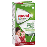 Panadol Infant Drops PAED Colour Free 20ml