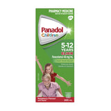Panadol Children Elixir Oral Liquid 5-12 Years Raspberry Flavour 200ml