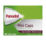 Panadol Mini Caps Paracetamol 500mg For Pain Relief 96 Caplets