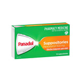 Panadol Suppositories Paracetamol 500mg 10 Pack