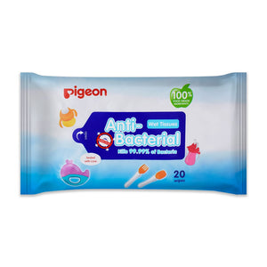 Pigeon Antibacterial Wipes 20 Pack
