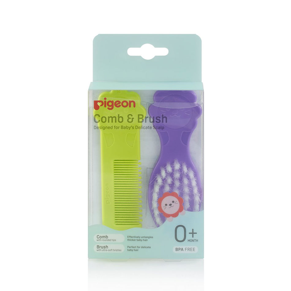 Pigeon Brush and Comb Set
