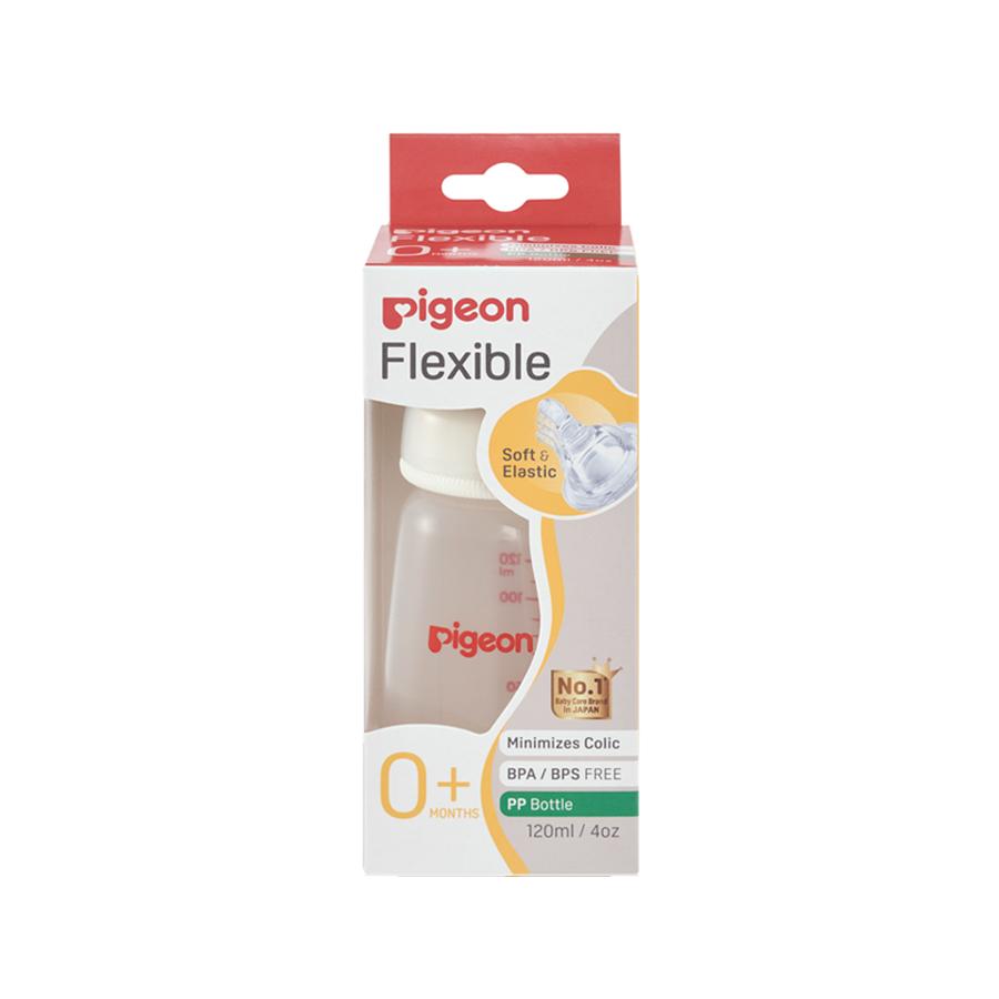 Pigeon Peristaltic Slim Neck Bottle 4+ Months 120ml