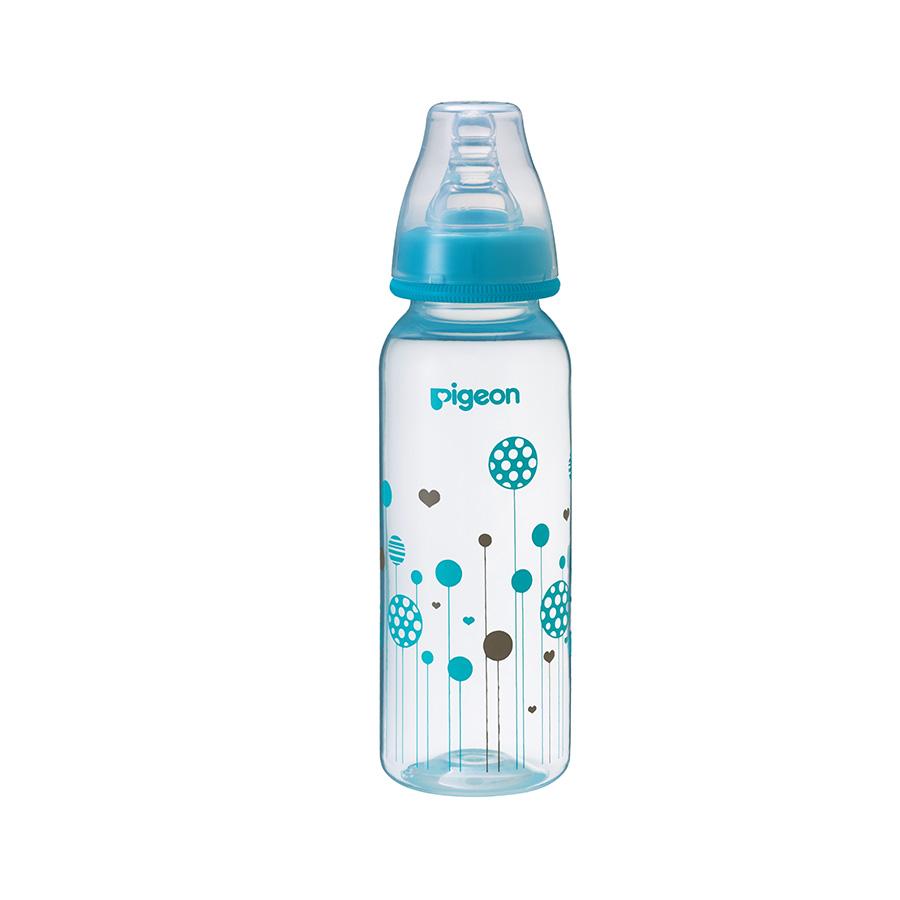 Pigeon Peristaltic Slim Neck Bottle Balloon Design 240ml