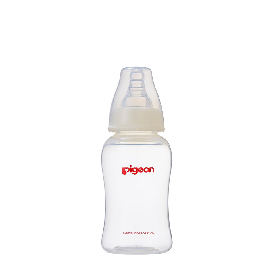 Pigeon Peristaltic Slim Neck Crystal Clear Bottle 150ml