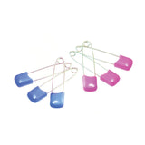 Pigeon Safety Pins (6 pcs) Assorted Colours