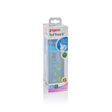 Pigeon Softouch Peristaltic Plus Wide Neck Bottle Blue 240ml