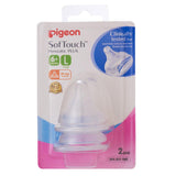 Pigeon Softouch 6months+Wide Neck Teat L 2 Pack