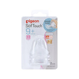 Pigeon Softouch Peristaltic Plus Wide Neck Teat LL 2 Pack