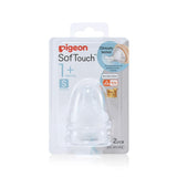 Pigeon Softouch Peristaltic Plus Wide Neck Teat S 2 Pack
