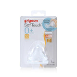 Pigeon Softouch Peristaltic Plus Wide Neck Teat SS 1 Pack