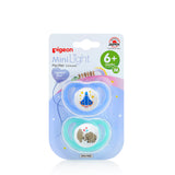 Pigeon Mini Light Soother Twin Pack Medium 6