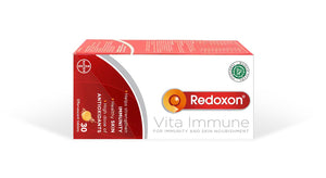 Redoxon Triple Action Immunity Blackcurrant Effervescent 30 Tablets
