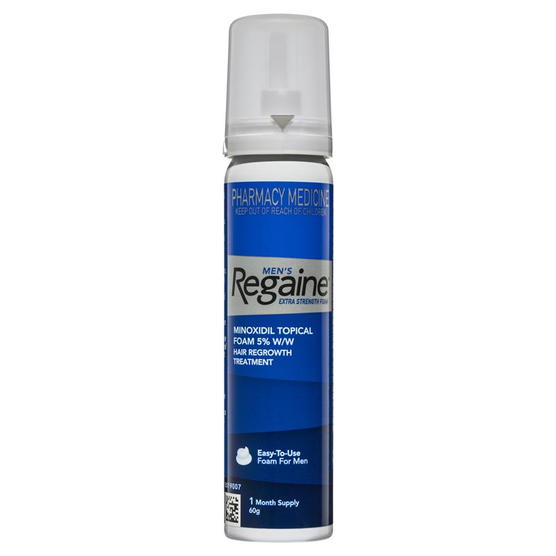 Regaine Men’s Hair Extra Strength Regrowth Treatment Foam For 4 Month 60g