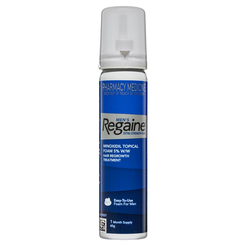 Regaine Men’s Extra Strength Hair Regrowth Treatment Foam For 1 Month 60g