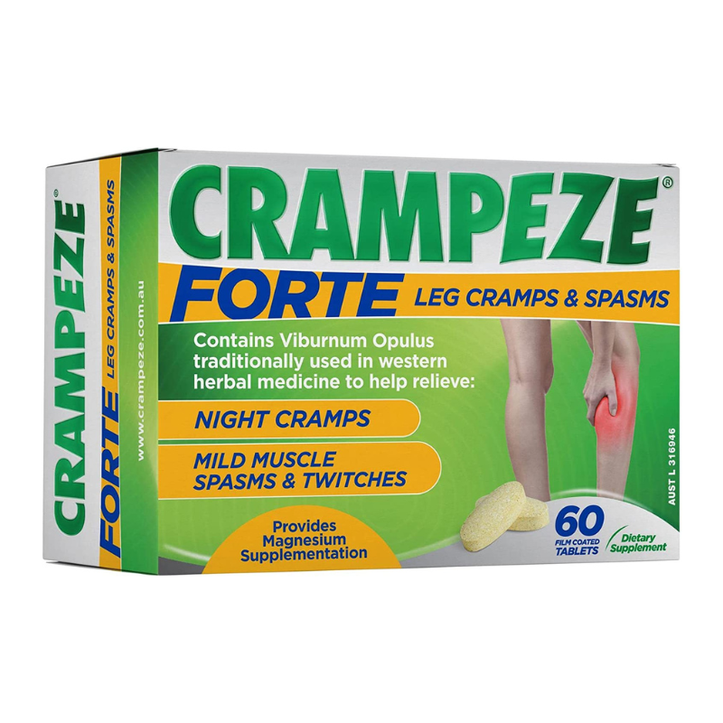Crampeze Forte Relieve Cramps 60 Tablets