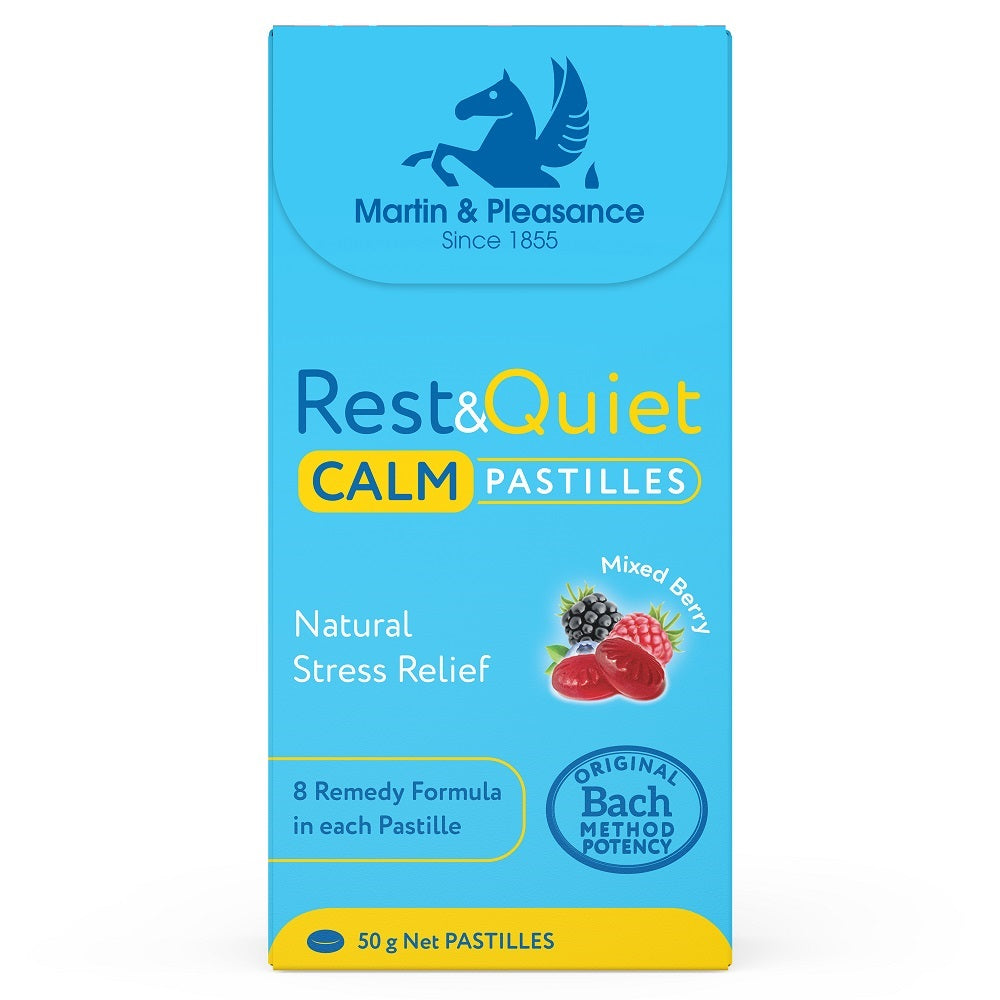 Rest & Quiet Calm Mixed Berry Pastilles 50g – Scown's Pharmacy