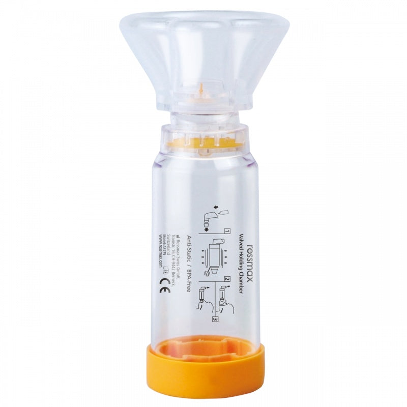 Rossmax AS175 Aero Spacer - Valved Holding Chamber with Medium Mask