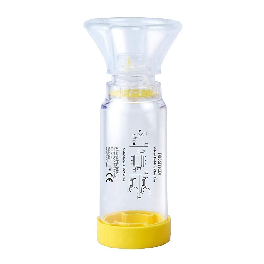 Rossmax AS175 Aero Spacer - Valved Holding Chamber with Mask Small