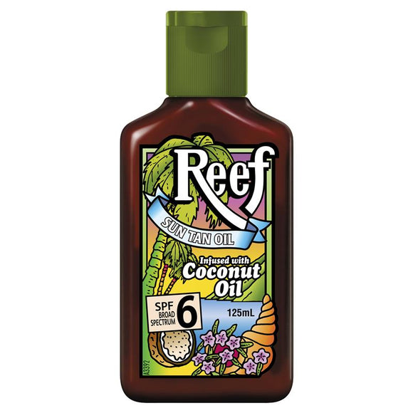 Reef Coconut Sun Tan Oil SPF 6 125ml