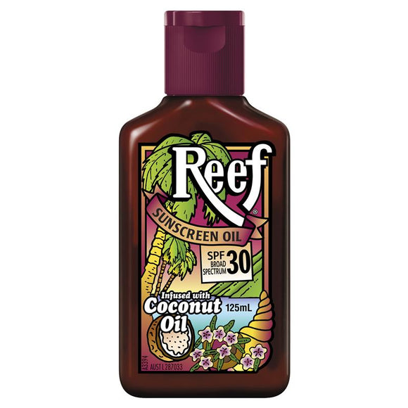 Reef Coconut Sunscreen Oil SPF 30 125ml