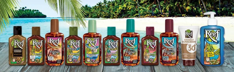 Reef Coconut Sunscreen Oil Spray SPF 50 220ml