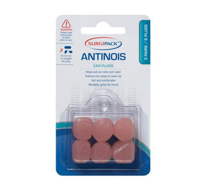 SurgiPack 6244 Antinois Ear Plugs 3 Pairs