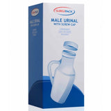 Surgipack Male Urinal With Screw Cap & Handle 1L