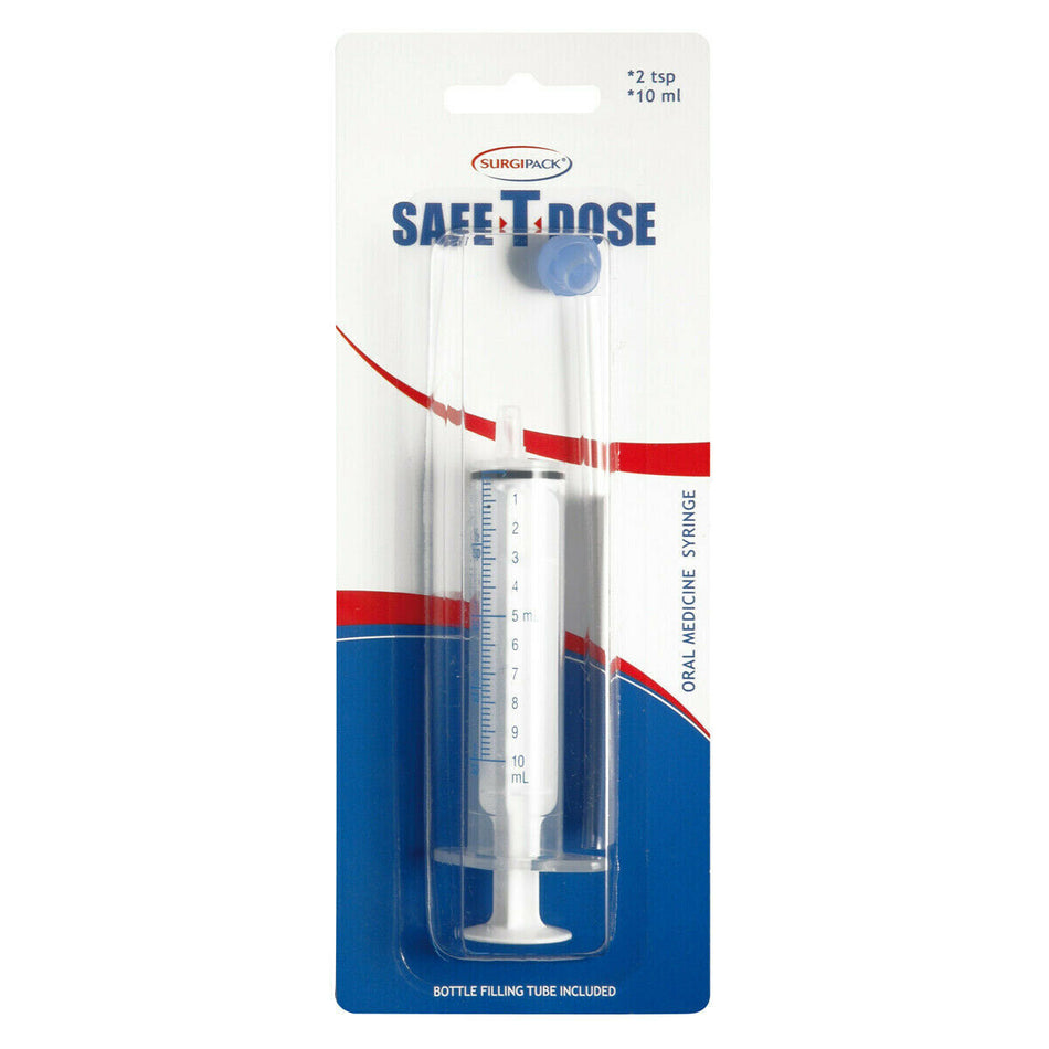 Surgipack 6480 Safe-T-Dose Oral Medicinal Syringe Medium