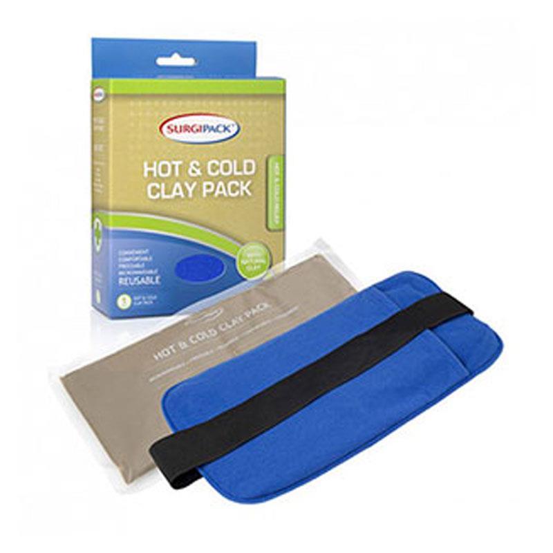 Surgipack Hot or Cold Clay Pack + Fabric Cover - 24cm x 41cm Large