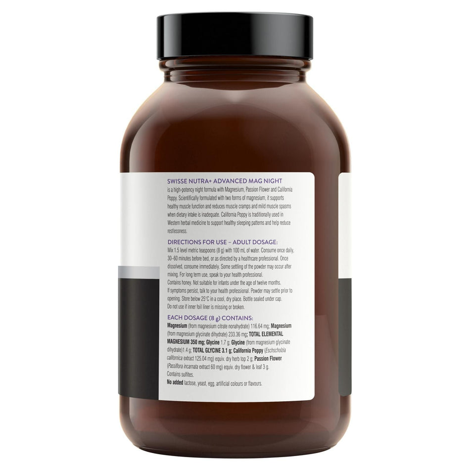 Swisse Nutra+ Advanced Mag Night Powder 240g