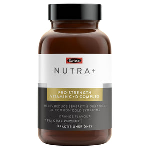 Swisse Nutra+ Pro Strength Vitamin C + D Complex Powder 125g