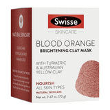 Swisse Skin Care Blood Orange Brightening Clay Mask 70g