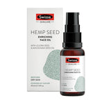 Swisse Skin Care Hemp Seed Replenishing Cream Moisturiser 50ml + Enriching Face Oil 30ml