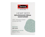 Swisse Skin Care Hemp Seed Replenishing Cream Moriser 50ml + Hyaluro-Natural Intensive Hydrating Mask 50ml