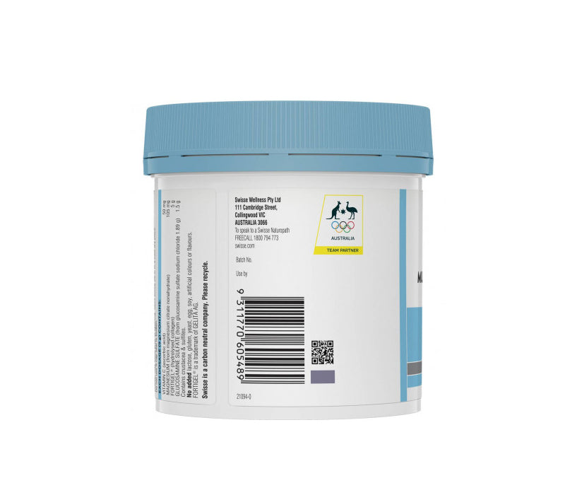 Swisse Ultiboost Collagen Joint + Muscle Health Powder 162g