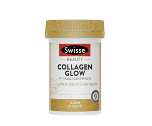 Swisse Ultiboost Beauty Collagen Glow With Collagen Peptides 60 Tablets