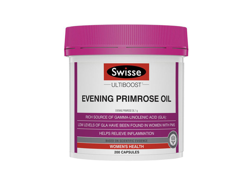 Swisse Ultiboost Evening Primrose Oil 200 Capsules