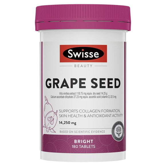 Swisse Beauty Grape Seed 180 Tablets