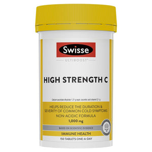 Swisse Ultiboost High Strength Vitamin C 150 Tablets