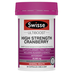 Swisse Ultiboost High Strength Cranberry 30 Capsules