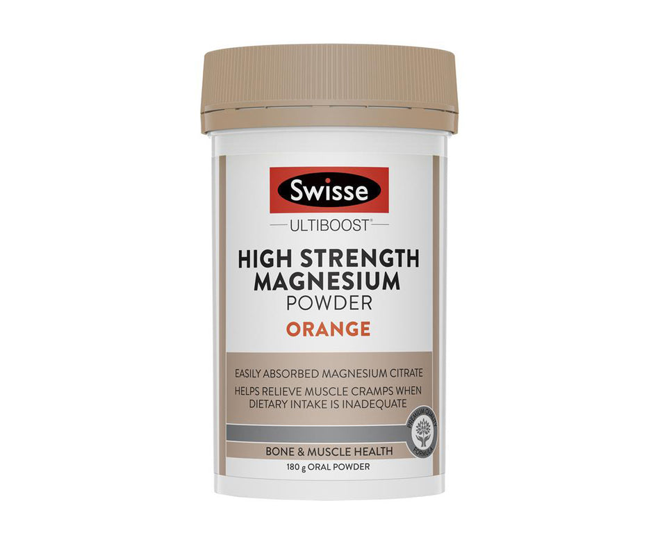 Swisse Ultiboost High Strength Magnesium Powder Orange 180g