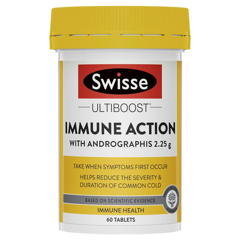 Swisse Ultiboost Immune Action 60 Tablets