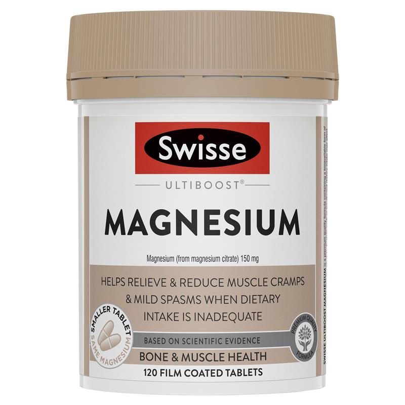 Swisse Ultiboost Magnesium 120 Tablets