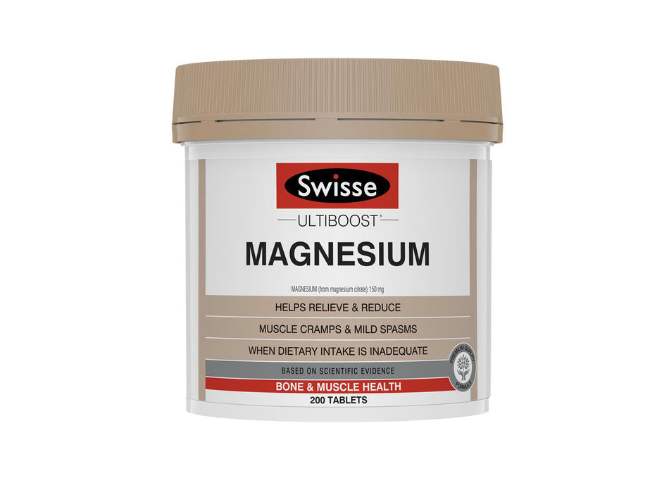 Swisse Ultiboost Magnesium 200 Tablets