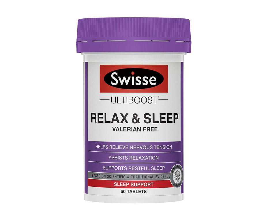 Swisse Ultiboost Relax & Sleep 60 Tablets