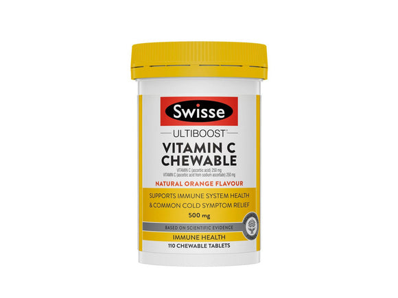 Swisse Ultiboost Vitamin C 110 Chewable Tablets