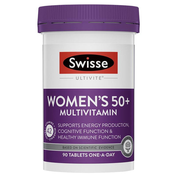 Swisse Ultivite Women’s 50+ Multivitamin 90 Tablets
