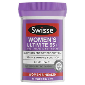 Swisse Ultivite Women’s 65+ Multivitamin 60 Tablets